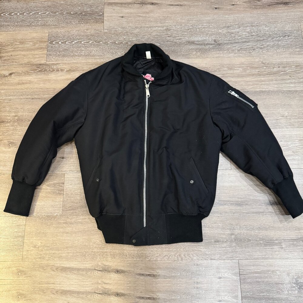 Y-3 X JAMES HARDEN OVERSIZED BOMBER - BLACK